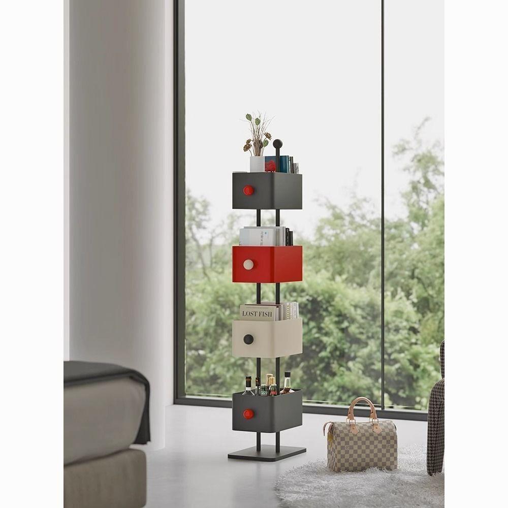 家用落地多层书架客厅转角置物架书架儿童房书架办公室书架置物架