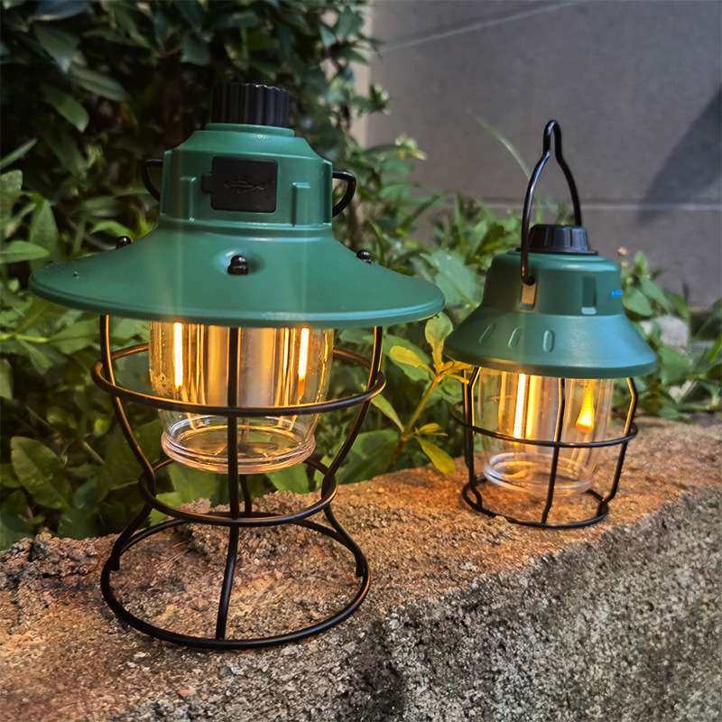 2022款超亮露营灯usb充电多功能应急灯户外野营地灯挂led野营灯