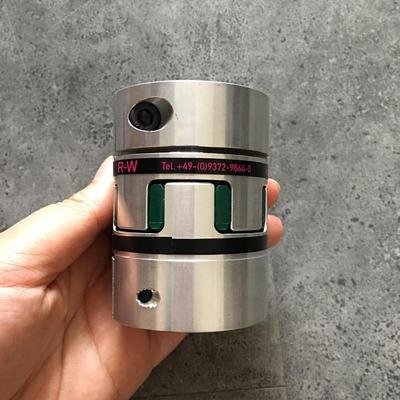 德国R+WEK800梅花联轴器/钢/减震垫块/缓冲胶圈/64shD墨绿色