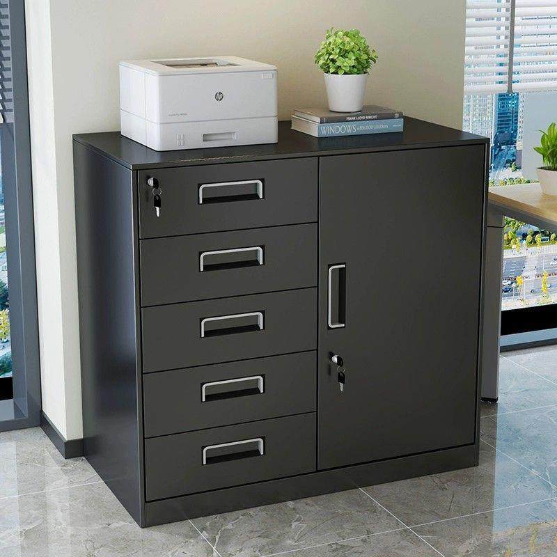 偏五斗文件柜办公室铁皮矮柜财务带锁资料柜抽屉储物柜工具收纳柜,收纳整理,烫衣板及配件,淘宝优惠券,粉丝福利购,淘宝优惠卷
