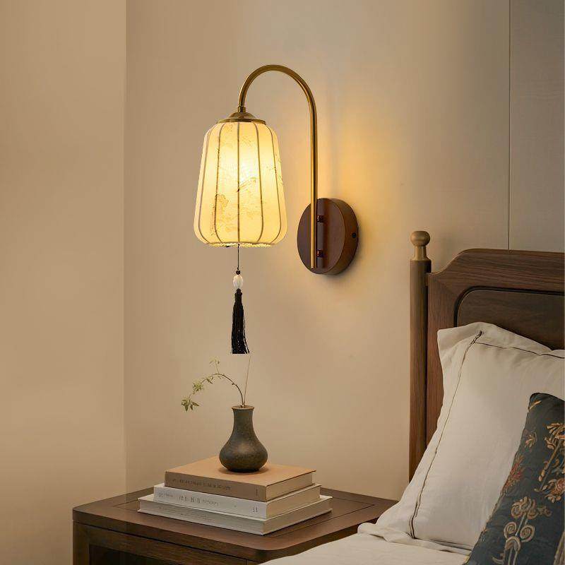 2025新款新中式宋代美学壁灯客厅主卧走廊墙灯中古风卧室床头壁灯