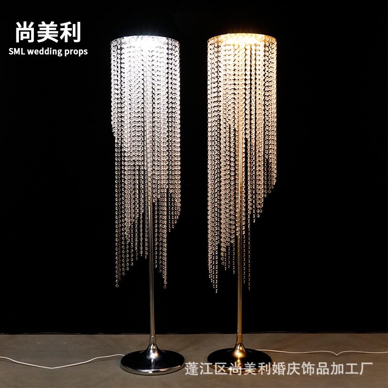 水晶电镀光帘路引橱窗婚庆布置