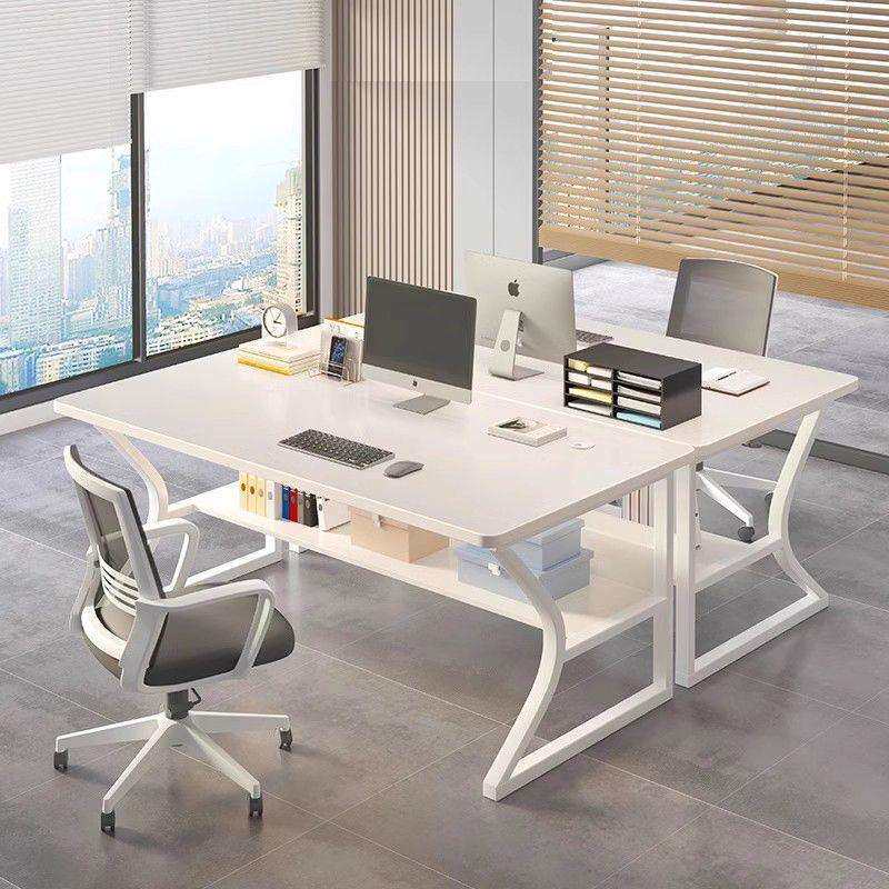 职员桌办公电脑桌台式培训桌学校课桌简易办公桌椅组合工作台桌子