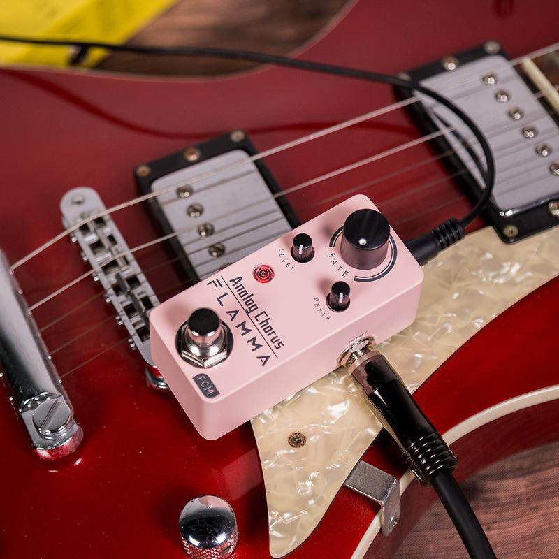 FLAMMAFC14电吉他模拟空间合唱单块效果器便携迷你纯直通