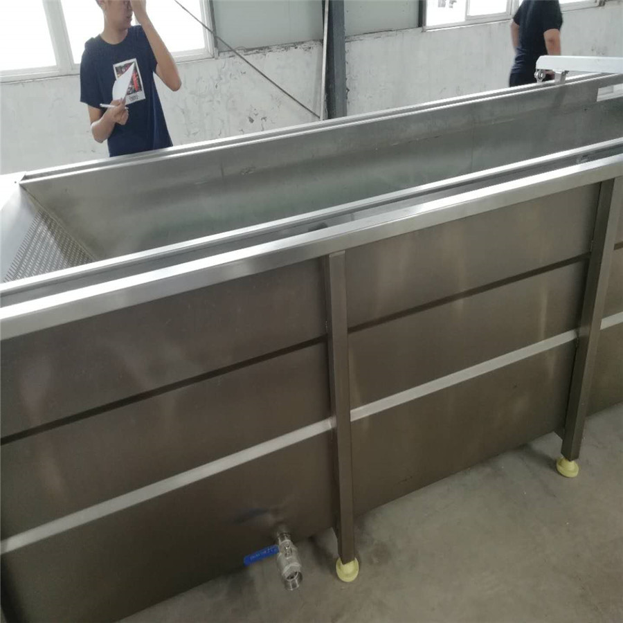 自动提升冻肉解冻清洗机