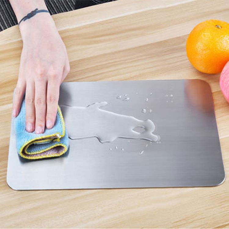 304不锈钢家用菜板砧板厨房小号切水果和面板长方菜板抗菌抑菌板