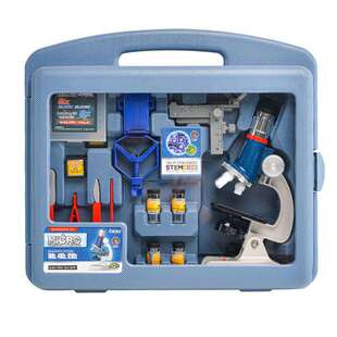 儿童显微镜1200高初中小学生科学实验高倍专业生物教学显微镜