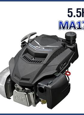 燃油机5.5HP马力MA175垂直轴汽油发动机单缸风冷四冲程草坪机用