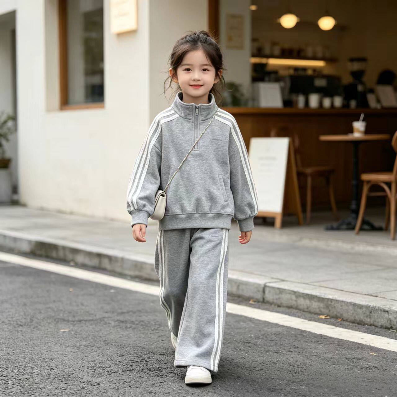 2026女童运动套装秋装时髦童装