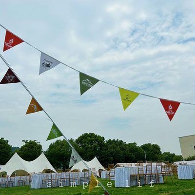 旗帜民宿旗地帐篷露营露营旗旗子户外三角天幕餐野串旗氛围装饰基