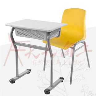 学校教室专用单人课桌椅高档耐用学生学习课桌椅家用补习写字桌