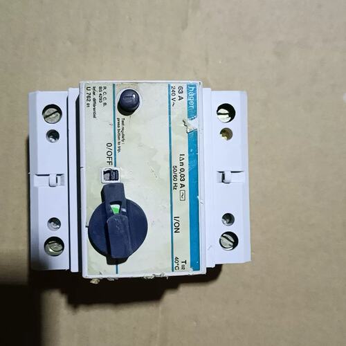 议价法国海格U762电磁式漏电保护器，正品，2P 63A，2可维修
