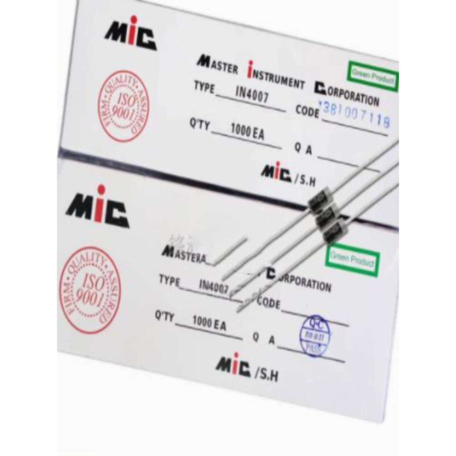 整流二极管1N4007 10A10 1N5408/5819 1N4001/5822 Fr307