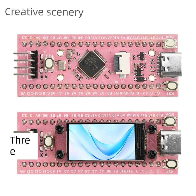 STM32F103C8T6 0.96寸LCD TFT屏幕STM32开发板ARM单片机TypeC接口