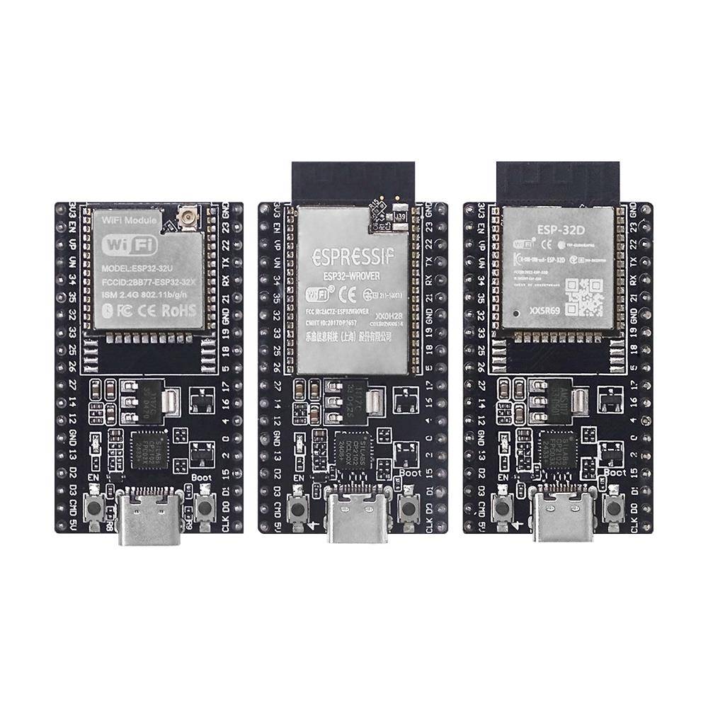 志成电子ESP32开发板TYPE-C接口 WROOM-32D WROVER模组开发套件