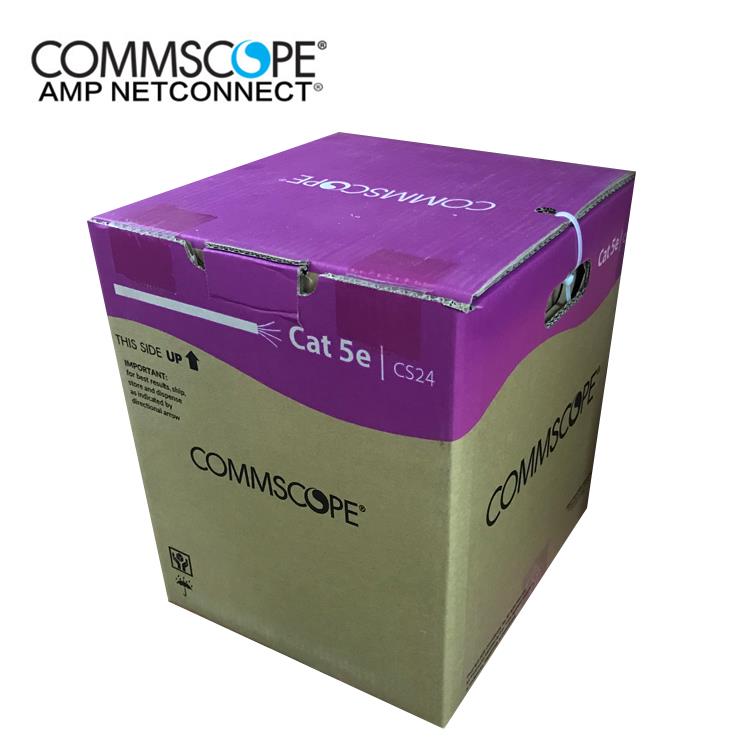 原装正品AMP康普安普超五类屏蔽网线219413-2无氧铜网络FTP双绞线