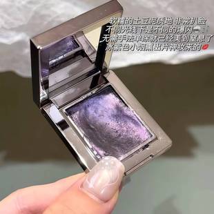 正品 烟熏紫色变色龙单色眼影盘爆闪珠光亮晶晶银绿蓝色女旗舰店