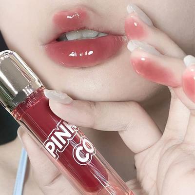 u先试用持久不沾杯口红镜面唇釉
