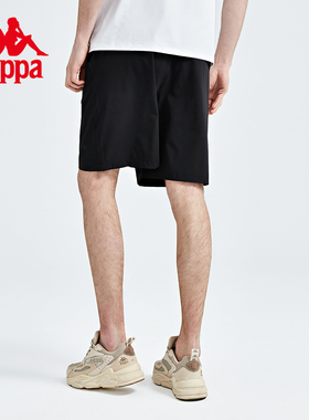 Kappa卡帕短裤夏男运动短裤休闲五分裤篮球短裤K0C32DY06