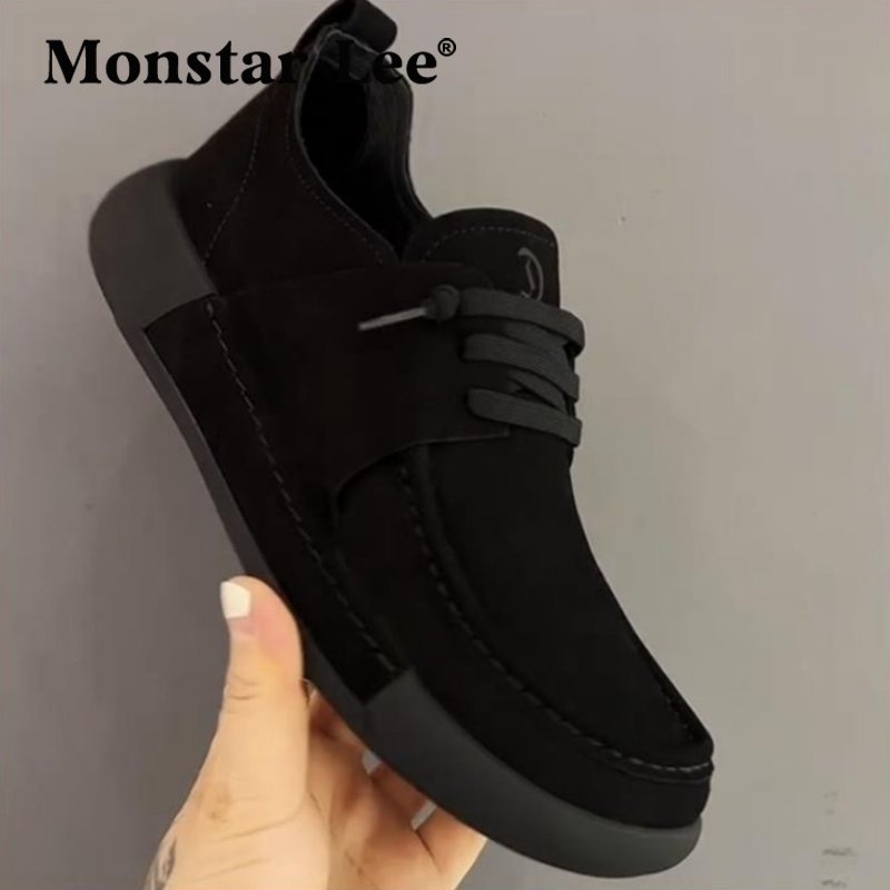 Monstar Lee英国设计师联名款男鞋经典百搭商务乐福鞋休闲磨砂皮