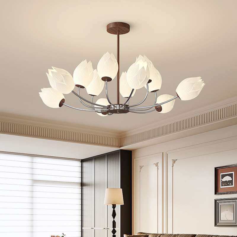 法式复古风吊灯客厅主灯中古美拉德卧室房间餐厅书房花朵复古吊灯,鲜花速递/花卉仿真/绿植园艺,割草机/草坪机,淘宝优惠券,粉丝福利购,淘宝优惠卷