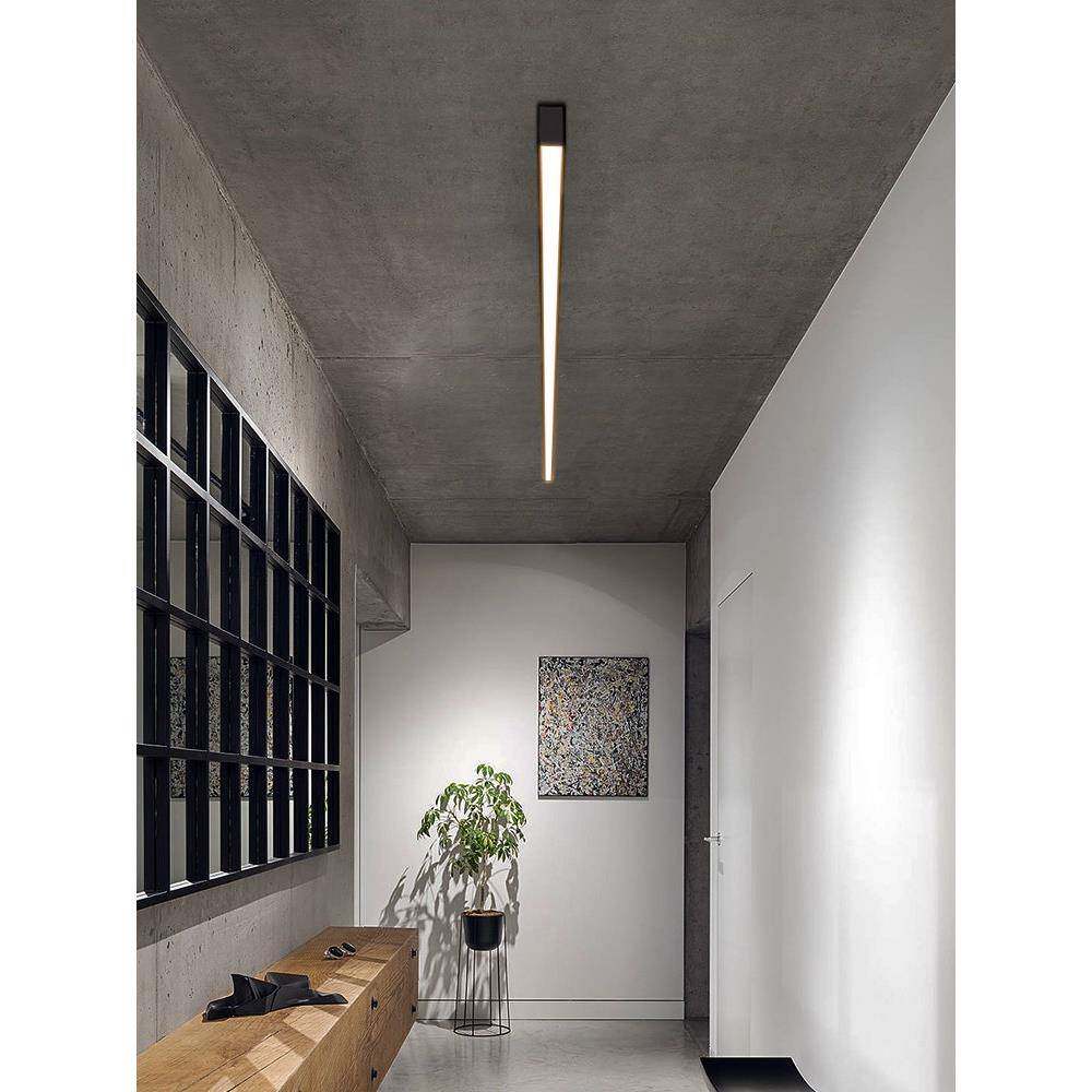 长条过道灯走廊灯简约现代衣帽间吸顶灯阳光房极简入户玄关阳台灯