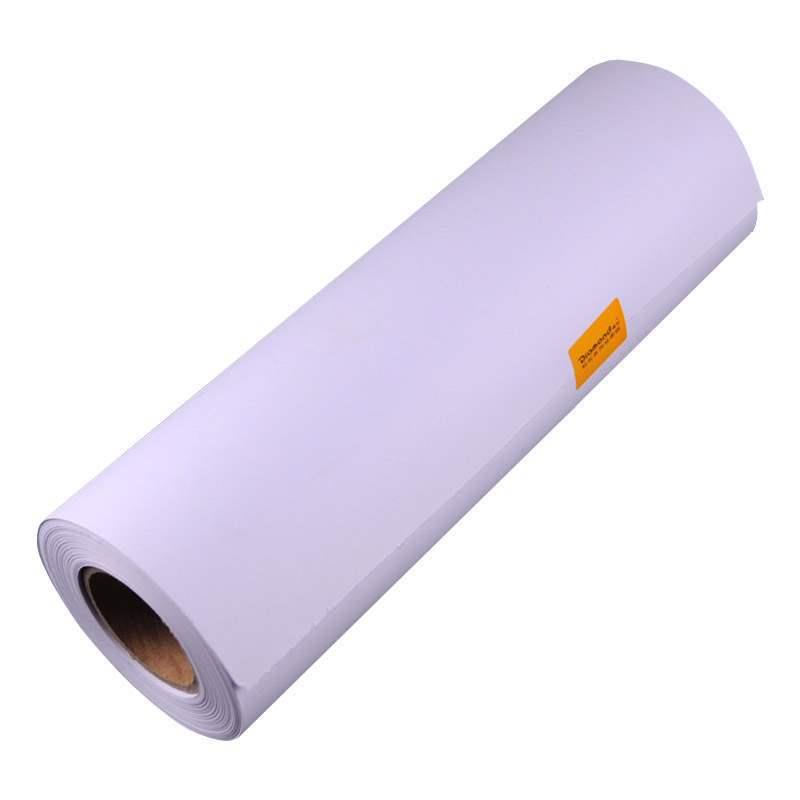 钻石工程复印纸880*150m米CAD打印绘图纸草图制图纸3寸芯A0白图纸