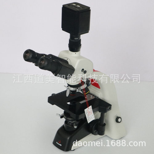 PH100-3B41L-IPL无限远消色差物镜三目生物显微镜转接CCD相机拍照