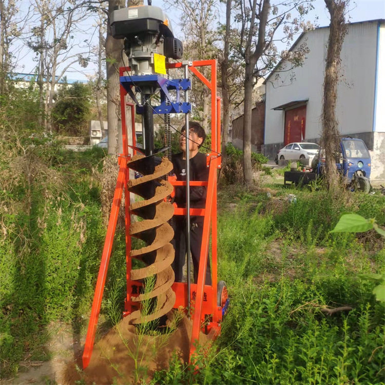 支架电线杆打窝机 双轮柴油光伏桩挖坑机硬土钻,农机/农具/农膜,挖坑机,淘宝优惠券,粉丝福利购,淘宝优惠卷