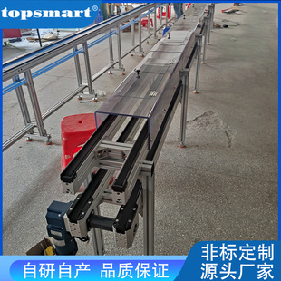 鑫象防静电同步带输送线 皮带输送机输送线双列型皮带生产流水线