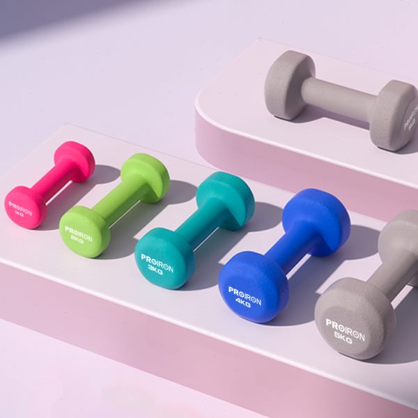 PROIRON/普力艾哑铃男女士家用健身器材宿舍套装儿童小学壶铃亚铃