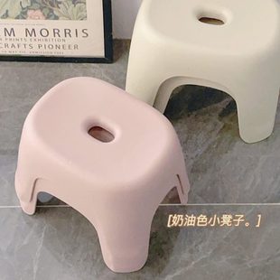 洗澡 加厚女客厅儿童用椅子小凳子家用板凳房塑料矮凳浴室出租换鞋