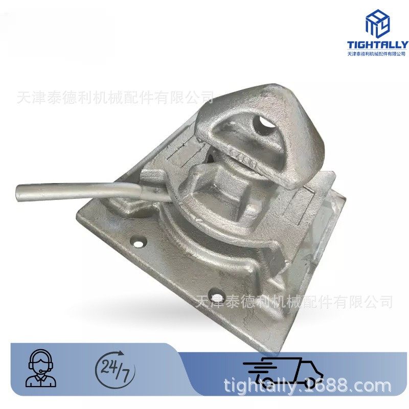 集装箱燕尾底锁底板 螺栓固定 镀锌处理 板子尺寸多种 泰德利批,基础建材,钢结构活动板房,淘宝优惠券,粉丝福利购,淘宝优惠卷