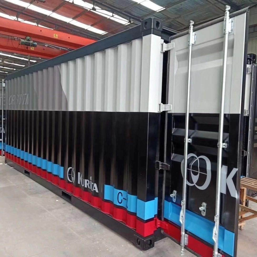 大连堆场大量40英尺高箱, 40hq 集装箱