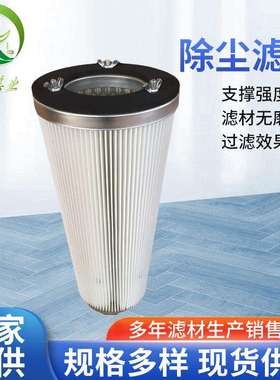 P190906除尘滤筒扫地车净化装备快拆聚酯纤维折叠过滤筒除尘滤芯