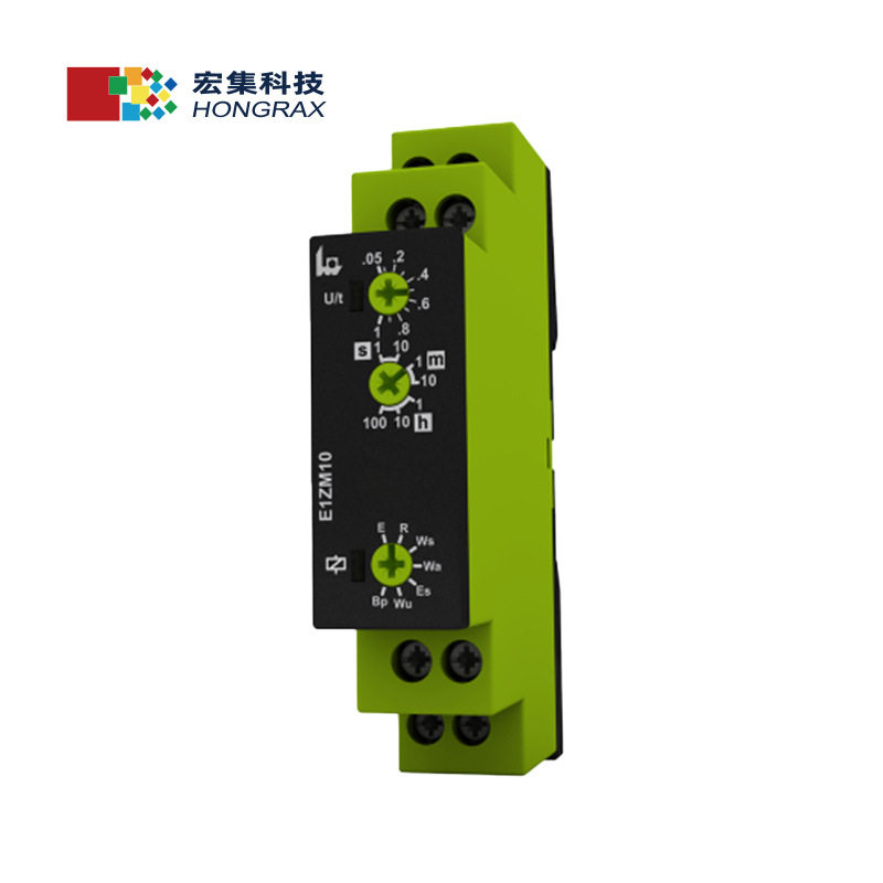 宏集TELE多功能时间继电器定时器精确延迟开关控制E1ZM10E1ZMQ10