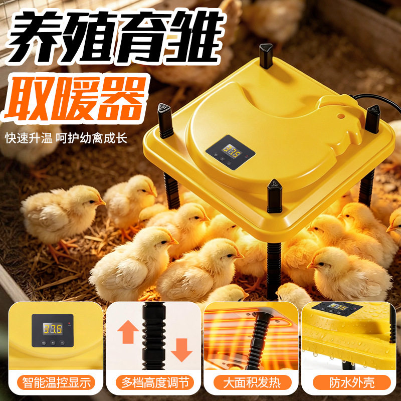 小鸡育雏亭宠物育雏器取暖器冬天鸡鸭加热器雏鸡暖风机保温加热板