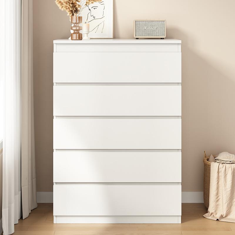 斗柜实木家用收纳柜简约杂物柜卧室床头储物柜客厅靠墙五斗抽屉柜