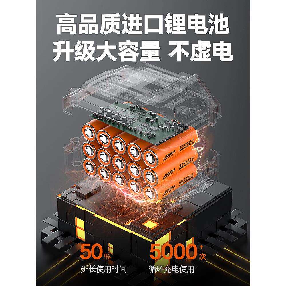 电锯伐木锯电动锯柴家用小型手持锂电锯充电式大容量电动锯树神器