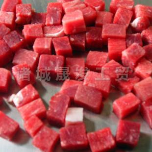 晟发牌不锈钢液压型三维切丁机 全自动冻肉鲜肉切丁机 肉大小可调