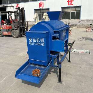面粉厂用大型小麦脱粒机 麦余子麦糠分离干净 稻头子脱粒机打麦机
