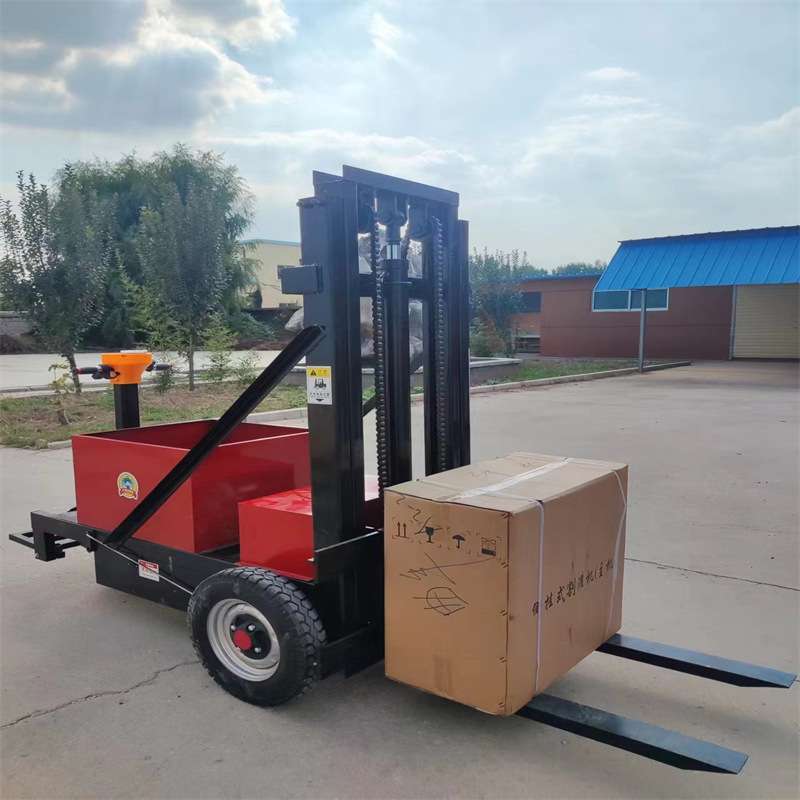 新款站驾式叉车 全电动四轮叉车 液压升降装卸搬运堆高随车叉