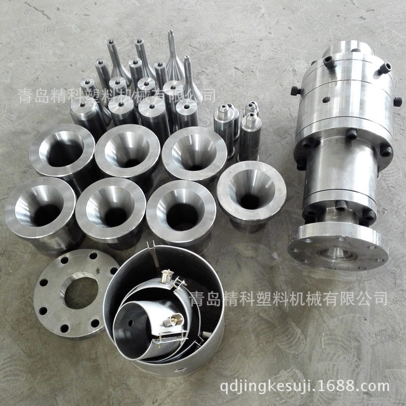 供应一出二PVC电工穿线管机头模具 PVC双管机头模具定径套