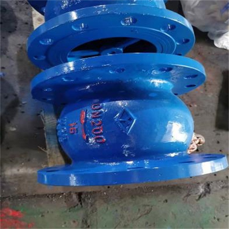 节能梭式止回阀 HC41X-25C 铸钢法兰式消声止回阀 DN150