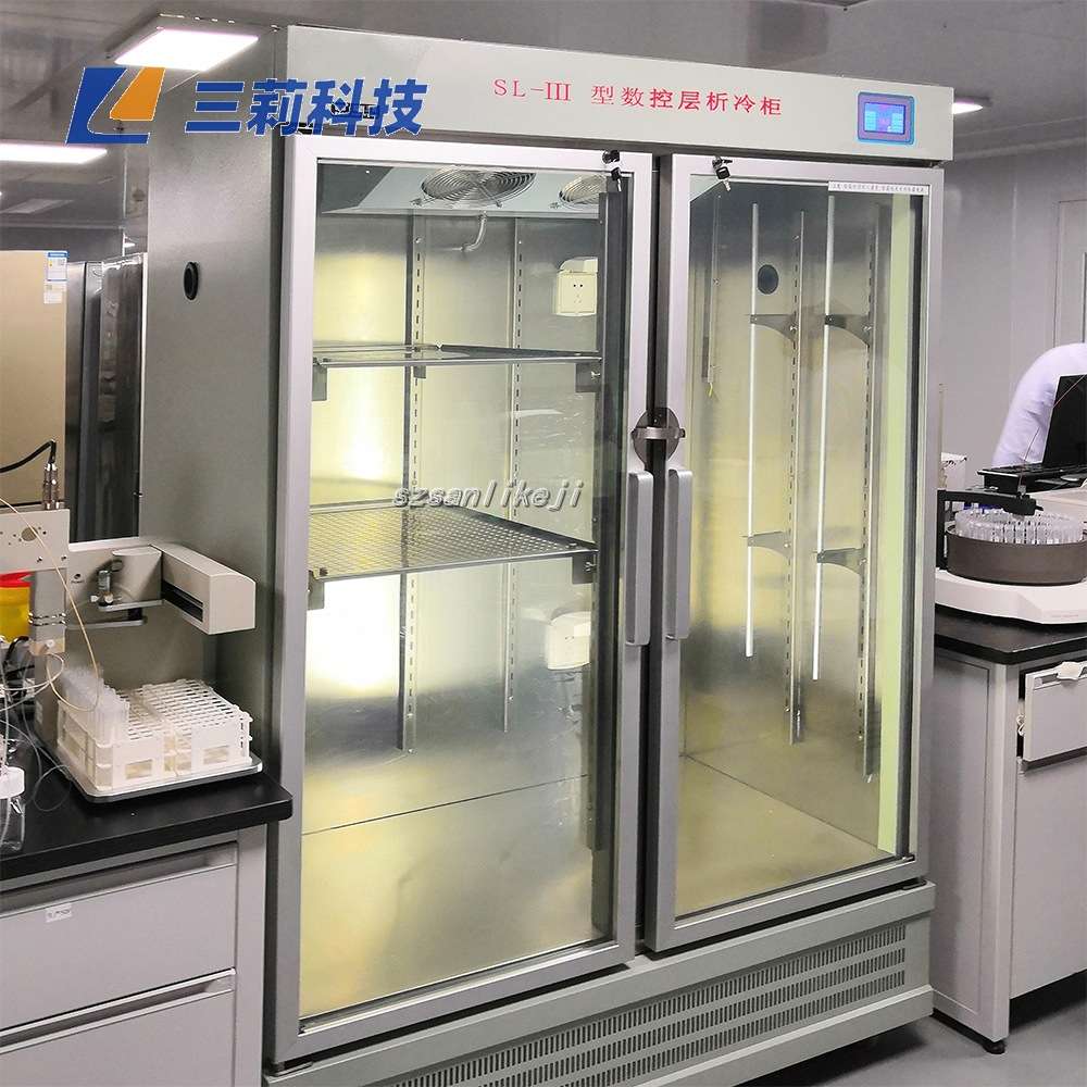 SLCX-Ⅲ全不锈钢双开门层析柜大型内外胆不锈钢实验生化冷柜