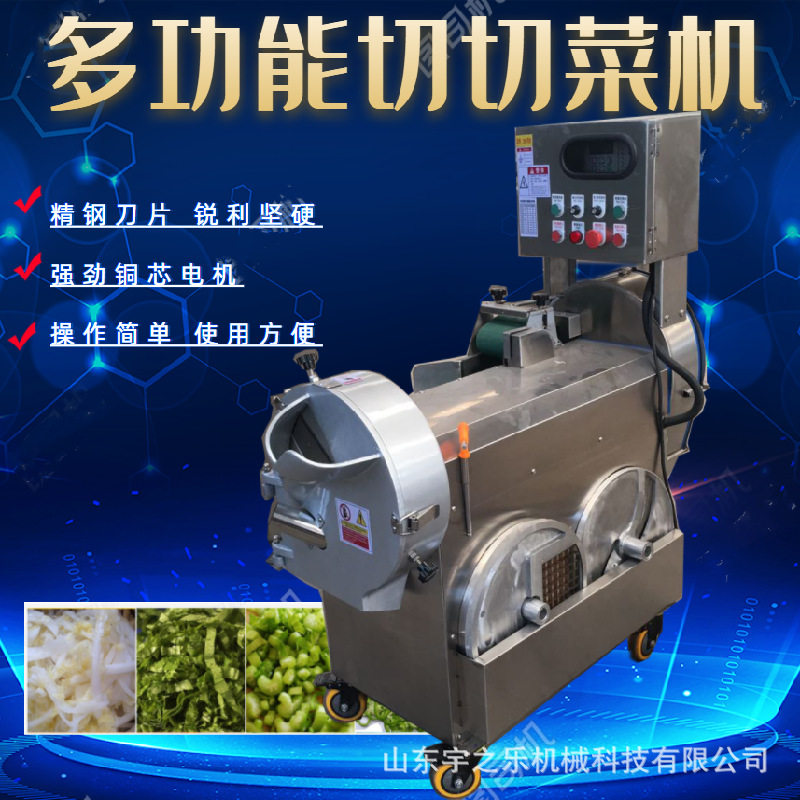 商用切鲜姜片机器 定制304单头切菜机 莲藕切薄片设备连续工作