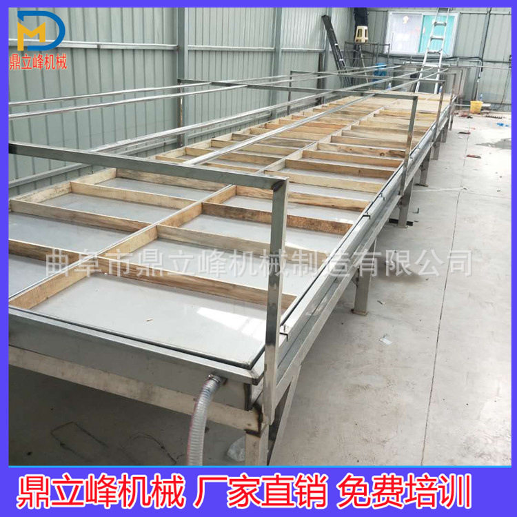 半自动家用小型腐竹机生产线豆制品设备河南地区2*8米腐竹机厂家