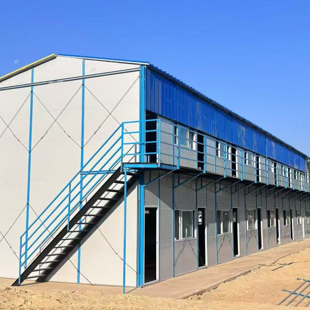 T房活动板房工地宿舍移动办公室仓库简易快拼板房住人板房