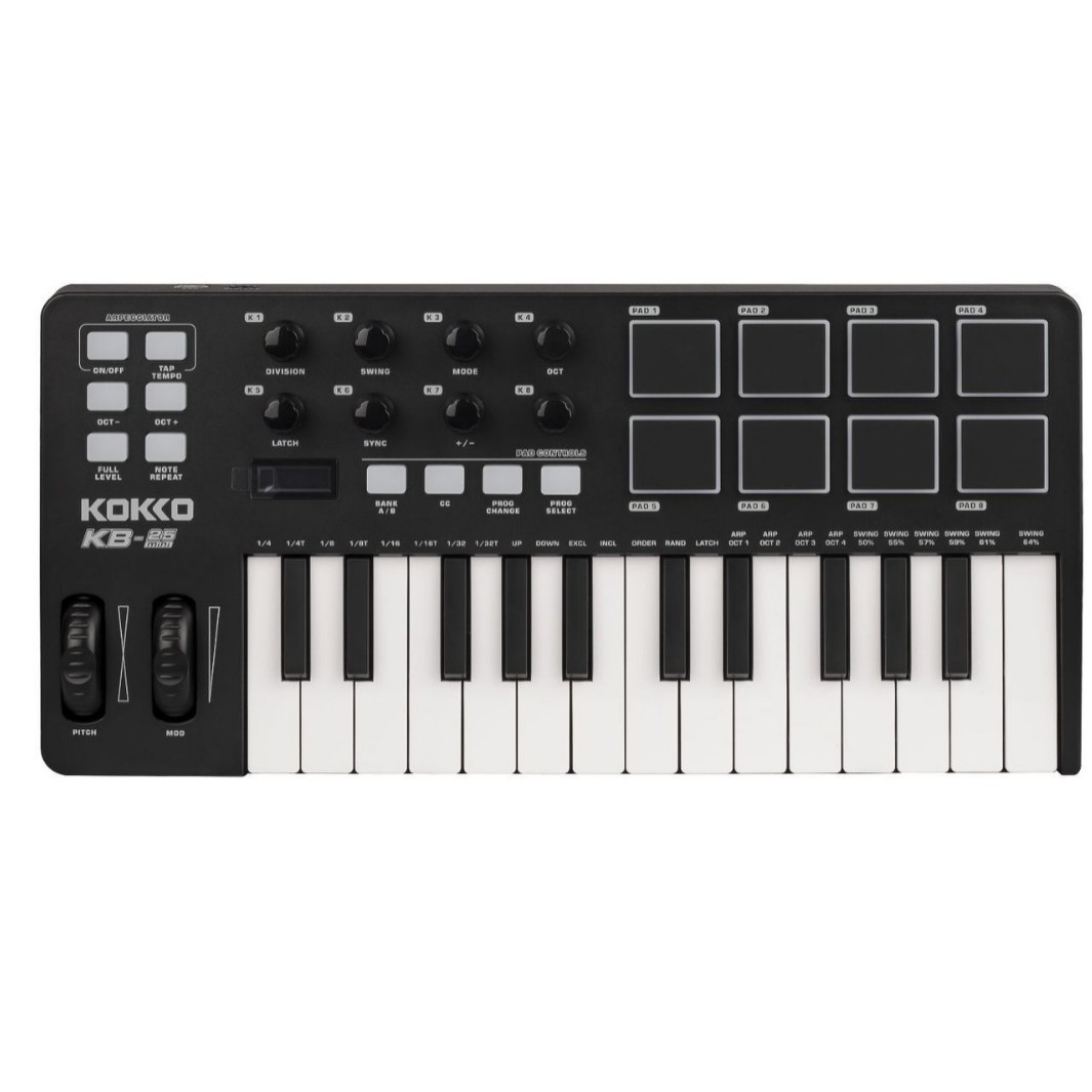 KOKKO KB-25 专业midi键盘midi控制器编曲键盘音乐键盘电音键盘