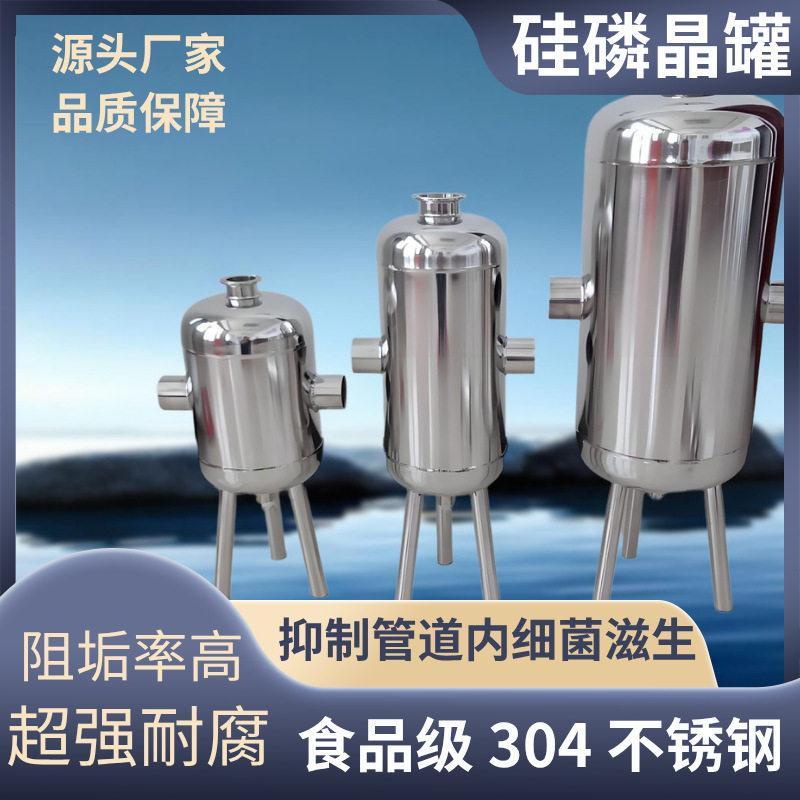 304不锈钢硅磷晶加药过滤器